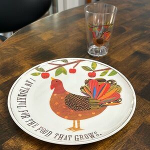 Pottery Barn Kids Thanksgiving dining set